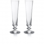 Mille Nuits Champagne Flutes, Set of Two 8.7\ Height
2.2\ Diameter
6.1 Ounces